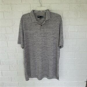 Men's Gray Oakley Polo Shirt